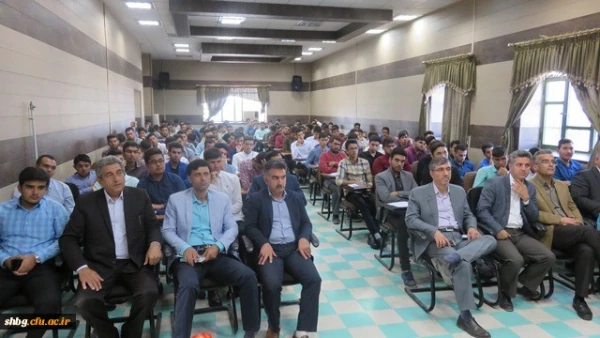برگزاری آیین استقبال از نو دانشجو معلمان واحد دانشگاهی شهید بهشتی گنبد کاووس سال 98 9