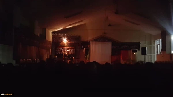 برگزاری مراسم سوگواری سید و سالار شهیدان حضرت اباعبدالله الحسین در پردیس امام خمینی (ره) گرگان 2