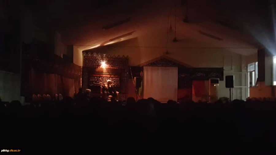 برگزاری مراسم سوگواری سید و سالار شهیدان حضرت اباعبدالله الحسین در پردیس امام خمینی (ره) گرگان 2