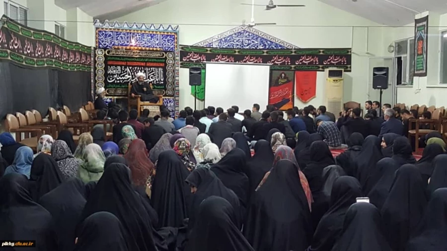 برگزاری مراسم سوگواری سید و سالار شهیدان حضرت اباعبدالله الحسین در پردیس امام خمینی (ره) گرگان 2