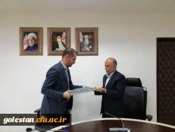 امضای تفاهم نامه همکاری دانشگاه فرهنگیان و دانشگاه گلستان  2