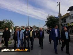 حضور سرپرست دانشگاه فرهنگیان استان گلستان در راهپیمایی یوم الله 13 آبان گرگان 3