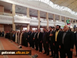 حضور سرپرست دانشگاه فرهنگیان استان گلستان در راهپیمایی یوم الله 13 آبان گرگان 5