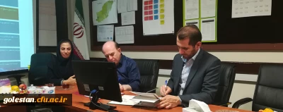 امضاء تفاهم نامه همکاری دانشگاه فرهنگیان گلستان با مرکز بهداشت استان 