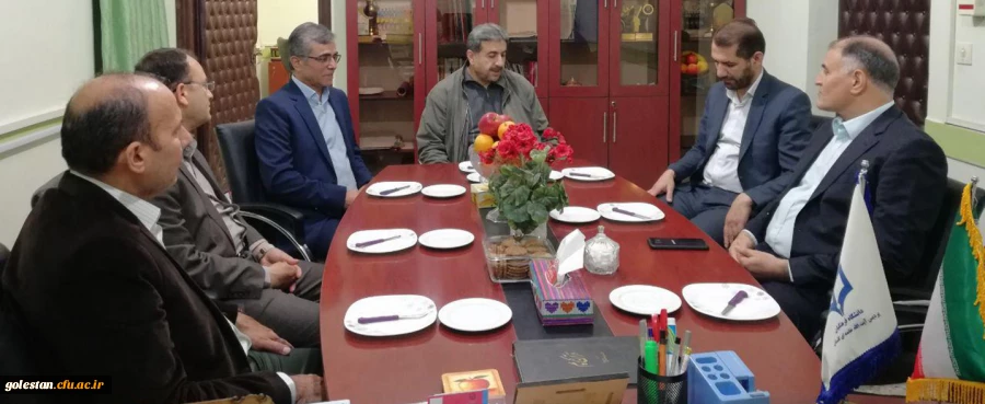 بازدید اعضاء بنیاد خیرین حامی دانشگاه فرهنگیان گلستان از پردیس آیت الله خامنه ای گرگان 2