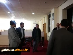 بازدید اعضاء بنیاد خیرین حامی دانشگاه فرهنگیان گلستان از پردیس آیت الله خامنه ای گرگان 3