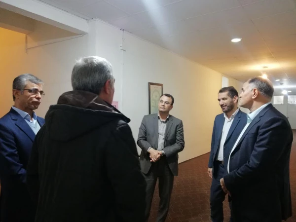 بازدید اعضاء بنیاد خیرین حامی دانشگاه فرهنگیان گلستان از پردیس آیت الله خامنه ای گرگان 8