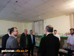 بازدید اعضاء بنیاد خیرین حامی دانشگاه فرهنگیان گلستان از پردیس آیت الله خامنه ای گرگان 5
