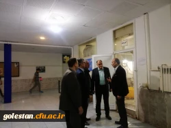 بازدید اعضاء بنیاد خیرین حامی دانشگاه فرهنگیان گلستان از پردیس آیت الله خامنه ای گرگان 7