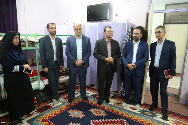 بازدید اعضاء بنیاد خیرین حامی دانشگاه فرهنگیان گلستان از پردیس امام خمینی (ره)گرگان 5