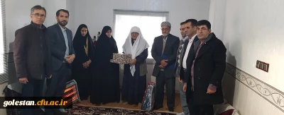 به مناسبت هفته وحدت 

سرپرست دانشگاه فرهنگیان گلستان با خانواده شهید یوسف پرنیان دیدار کرد