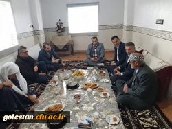 سرپرست دانشگاه فرهنگیان گلستان با خانواده شهید یوسف پرنیان دیدار کرد 4