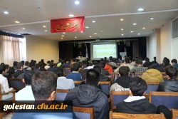 همایش تبیین بیانیه گام دوم انقلاب اسلامی به همت کانون فرهنگی جهاد علمی و بسیج دانشجویی پردیس برگزار شد. 5