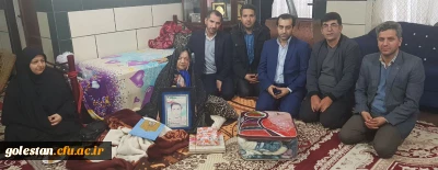 به مناسبت هفته دانشجو

دیدار سرپرست دانشگاه فرهنگیان گلستان با خانواده شهید نصرت یازرلو