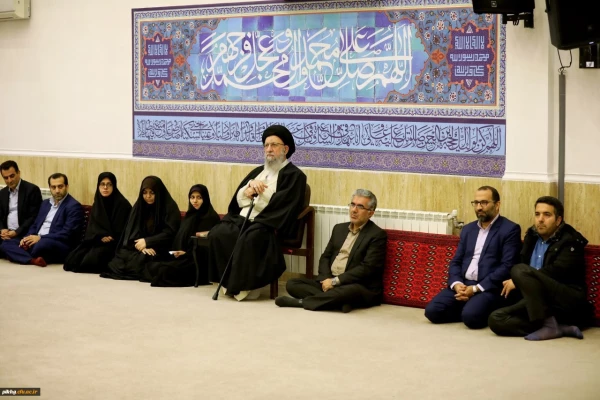 دیدار دانشجومعلمان پردیس امام خمینی(ره) گرگان با حضرت آیت الله نورمفیدی  7