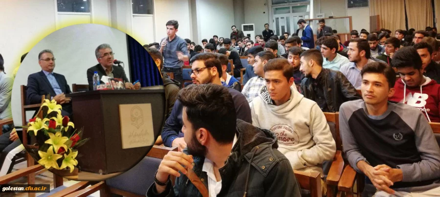 برگزاری تریبون آزاد دانشجویی با حضور گوهری راد مدیر کل آموزش و پرورش گلستان  2