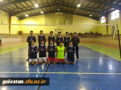 تیم والیبال پردیس آیت الله خامنه ای گرگان عنوان نایب قهرمانی مسابقات دانشگاه ها و موسسات آموزش عالی استان را کسب کرد 5