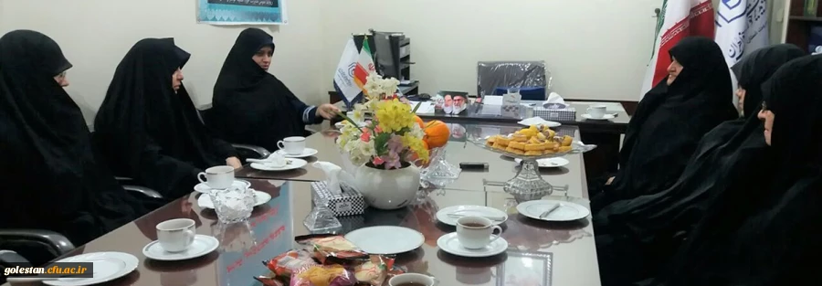 دیدار سرپرست پردیس امام خمینی (ره)گرگان با مدیر حوزه علمیه خواهران استان گلستان 2
