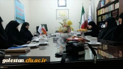 دیدار سرپرست پردیس امام خمینی (ره)گرگان با مدیر حوزه علمیه خواهران استان گلستان 2