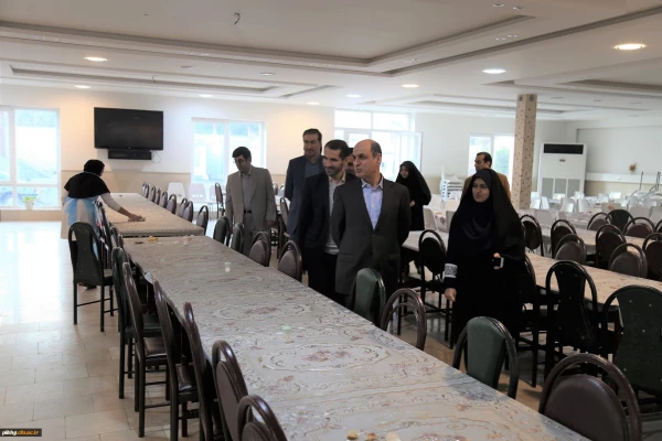 بازدید سرزده استاندار استان گلستان از پردیس امام خمینی (ره)گرگان 4