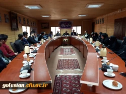 جلسه دبیران کانون ها و تشکل های سیاسی دانشگاه فرهنگیان گلستان با مدیرکل بنیاد حفظ آثار و ارزش های دفاع مقدس استان   4