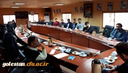 جلسه دبیران کانون ها و تشکل های سیاسی دانشگاه فرهنگیان گلستان با مدیرکل بنیاد حفظ آثار و ارزش های دفاع مقدس استان   5