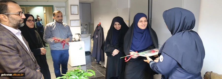 دیدار سرپرست پردیس امام خمینی (ره)گرگان با پرستاران بیمارستان فلسفی 2