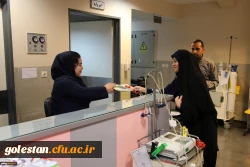 دیدار سرپرست پردیس امام خمینی (ره)گرگان با پرستاران بیمارستان فلسفی 2