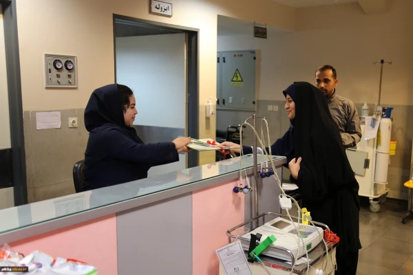 دیدار سرپرست پردیس امام خمینی (ره)گرگان با پرستاران بیمارستان فلسفی 2