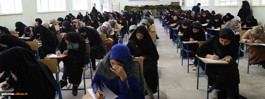 بازدید سرپرست دانشگاه فرهنگیان استان گلستان از حوزه امتحانی پایان ترم پردیس امام خمینی (ره)گرگان 2