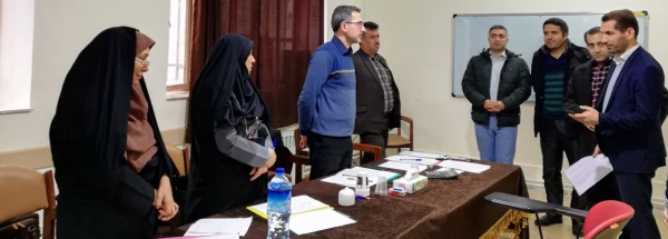 بازدید سرپرست دانشگاه فرهنگیان استان گلستان از مراحل انجام مصاحبه استخدامی ماده 28 2