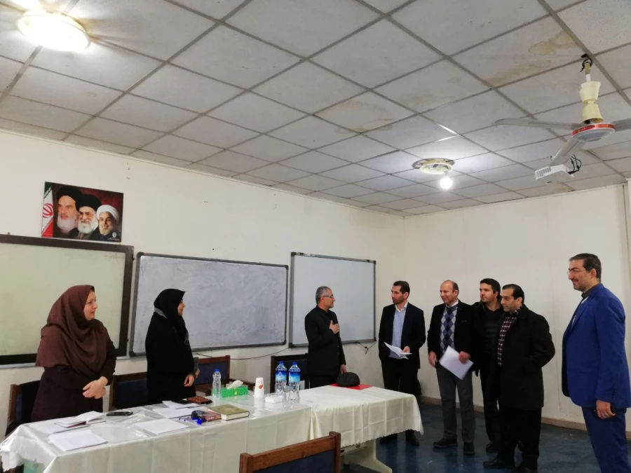 بازدید سرپرست دانشگاه فرهنگیان استان گلستان از مراحل انجام مصاحبه استخدامی ماده 28 4