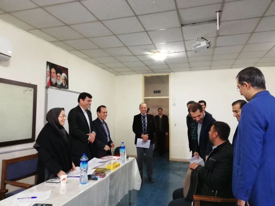 بازدید سرپرست دانشگاه فرهنگیان استان گلستان از مراحل انجام مصاحبه استخدامی ماده 28 5