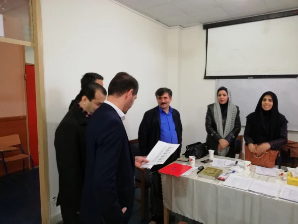 بازدید سرپرست دانشگاه فرهنگیان استان گلستان از مراحل انجام مصاحبه استخدامی ماده 28 6