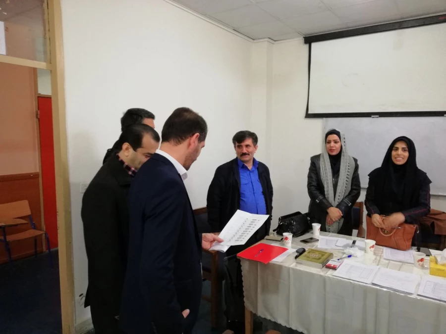 بازدید سرپرست دانشگاه فرهنگیان استان گلستان از مراحل انجام مصاحبه استخدامی ماده 28 6