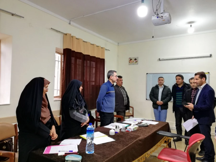 بازدید سرپرست دانشگاه فرهنگیان استان گلستان از مراحل انجام مصاحبه استخدامی ماده 28 7