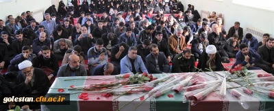 شهدا می آیند

مراسم استقبال از پیکر مطهر شهید گمنام دفاع مقدس در پردیس امام خمینی (ره)گرگان