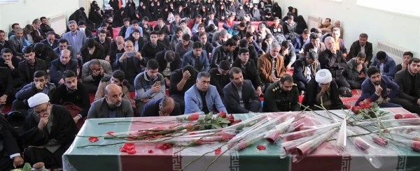 مراسم استقبال از پیکر مطهر شهید گمنام دفاع مقدس در پردیس امام خمینی (ره)گرگان 2