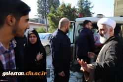 مراسم استقبال از پیکر مطهر شهید گمنام دفاع مقدس در پردیس امام خمینی (ره)گرگان 2