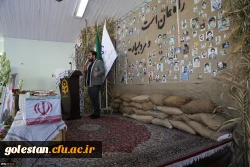 مراسم استقبال از پیکر مطهر شهید گمنام دفاع مقدس در پردیس امام خمینی (ره)گرگان 10