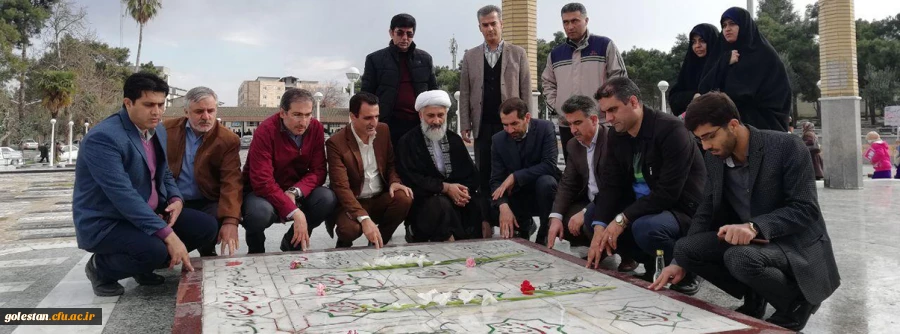 تجدید میثاق کارکنان دانشگاه فرهنگیان گلستان با آرمان های شهدا 2