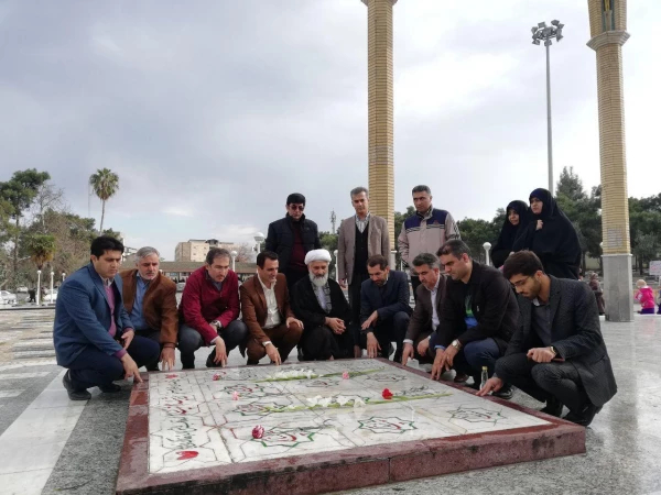 تجدید میثاق کارکنان دانشگاه فرهنگیان گلستان با آرمان های شهدا 6