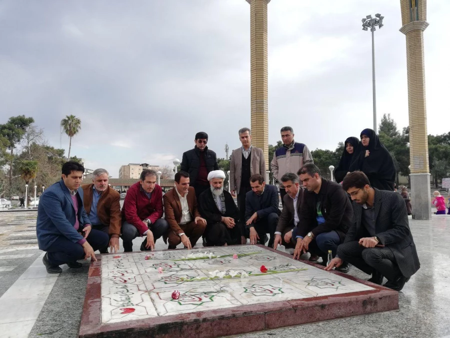 تجدید میثاق کارکنان دانشگاه فرهنگیان گلستان با آرمان های شهدا 6