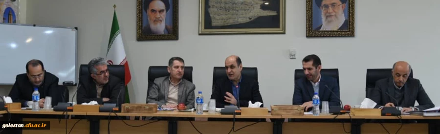 جلسه هیات امنای دانشگاه فرهنگیان با حضور دکتر حق شناس استاندار محترم گلستان 2