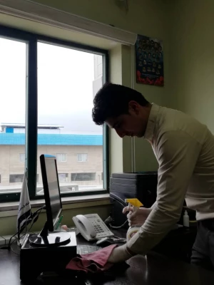 فعالیت های صورت گرفته به منظور پیشگیری از شیوع ویروس کرونا در پردیس های دانشگاه فرهنگیان گلستان 4