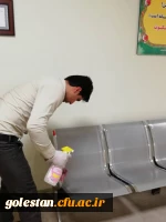 فعالیت های صورت گرفته به منظور پیشگیری از شیوع ویروس کرونا در پردیس های دانشگاه فرهنگیان گلستان 5