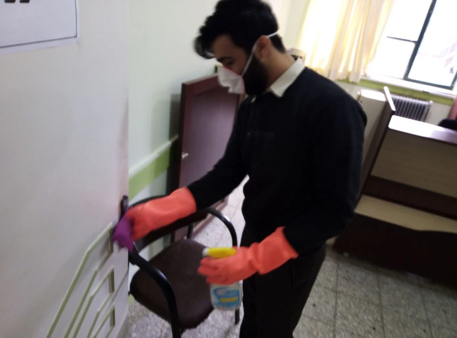 فعالیت های صورت گرفته به منظور پیشگیری از شیوع ویروس کرونا در پردیس های دانشگاه فرهنگیان گلستان 6