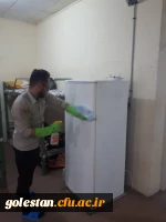 فعالیت های صورت گرفته به منظور پیشگیری از شیوع ویروس کرونا در پردیس های دانشگاه فرهنگیان گلستان 9