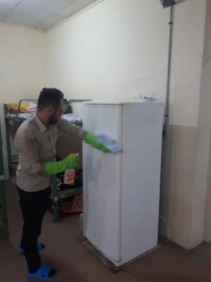 فعالیت های صورت گرفته به منظور پیشگیری از شیوع ویروس کرونا در پردیس های دانشگاه فرهنگیان گلستان 9