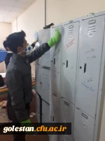 فعالیت های صورت گرفته به منظور پیشگیری از شیوع ویروس کرونا در پردیس های دانشگاه فرهنگیان گلستان 11